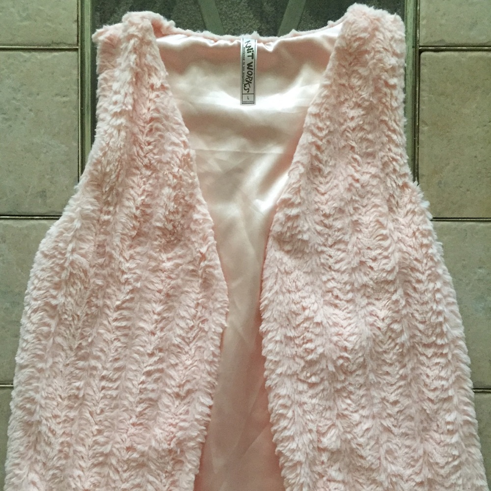Girls Fur Vest